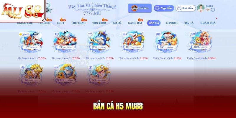 Bắn cá H5